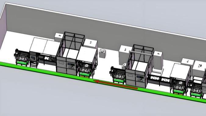 ‌倍速链输送线的优势——在工业生产中的三大核心应用场景