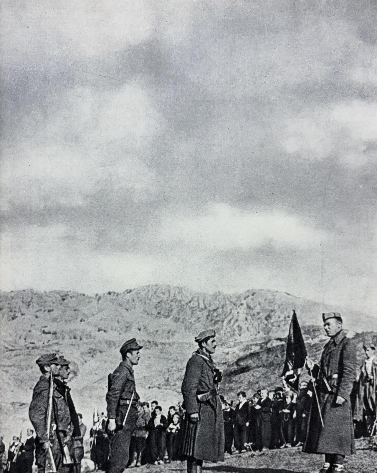 1943年阿尔巴尼亚人民解放军第2突击旅成立