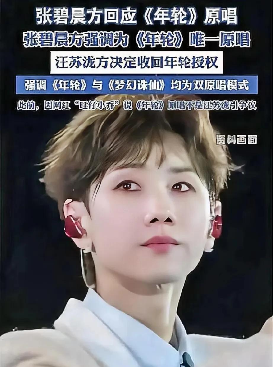 汪苏泷为何收回《年轮》授权？这背后藏着怎样的音乐版权风波？
汪苏泷决定收回《年轮