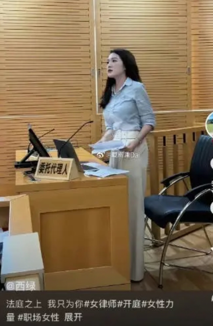 今日离谱新闻。没律师证的女网红装律师人设，演着演着自己都信了，最后还成功混进了大