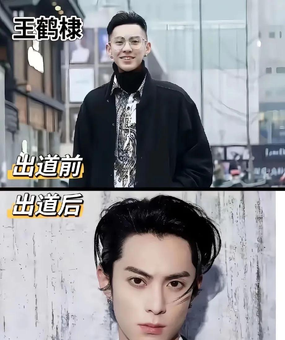 东北男的真的都是硬帅，五官特抗。
      出道后随着见识和经验还有练习，气质