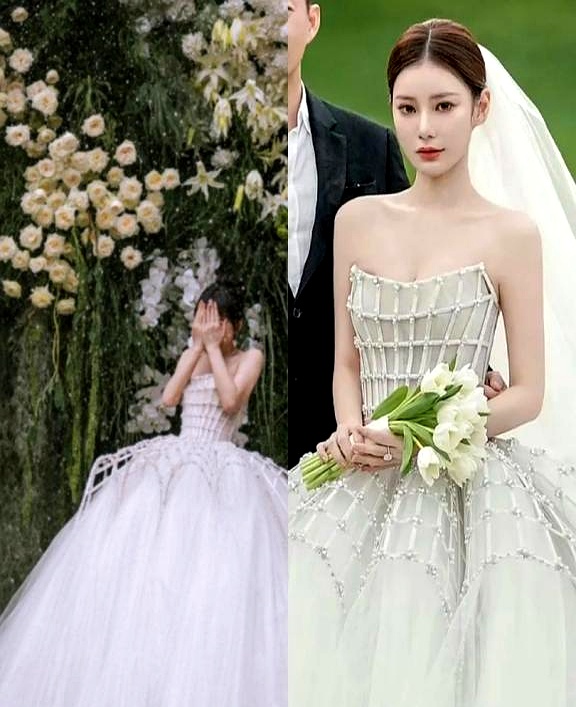 马筱梅和徐老师，两位新娘，两种婚礼。一个意大利定制，押金八万八，同款照片却和广告