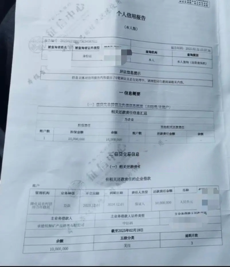 59岁低保户突成公司法人代表并担保千万贷款? 金融监管局回应