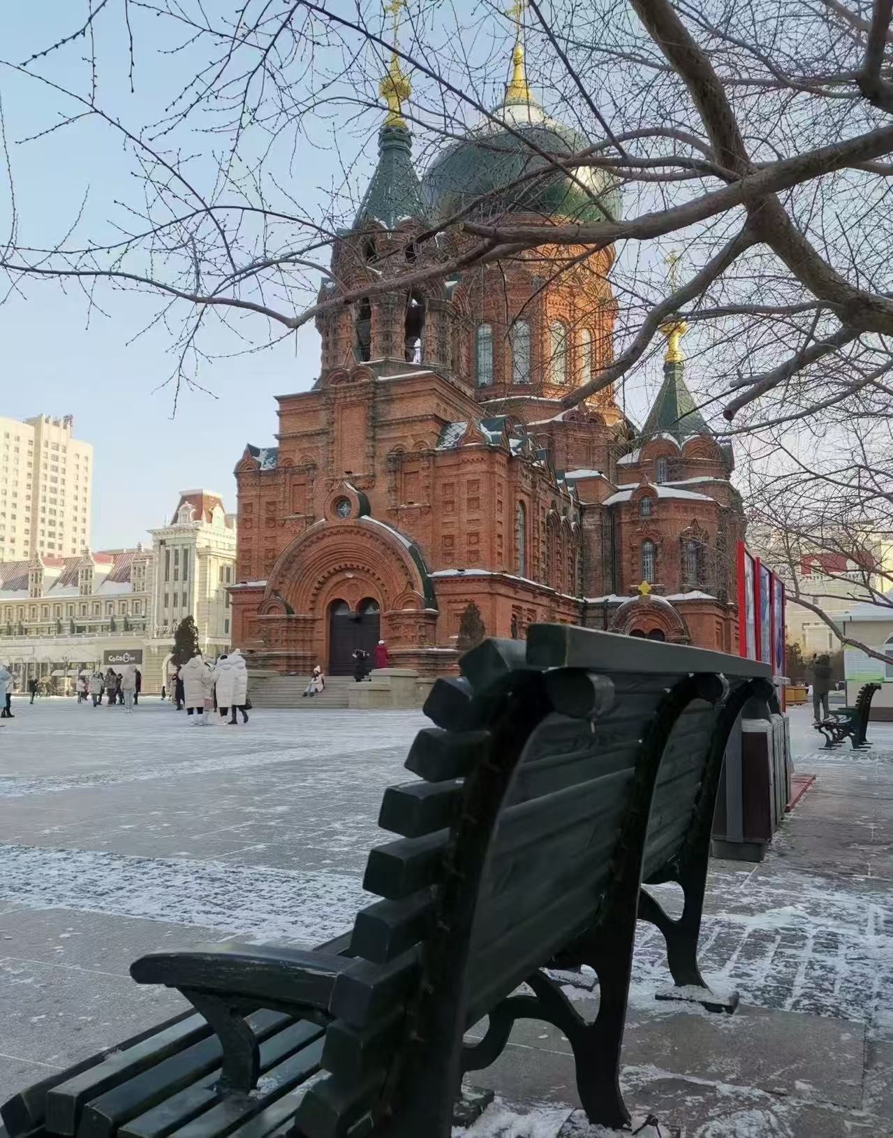 冬天童话世界✨哈尔滨中央大街攻略！