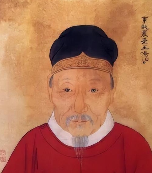 1395年68岁朱元璋去看望70岁老友汤和，朱元璋一进门，只见汤和已中风，不能说