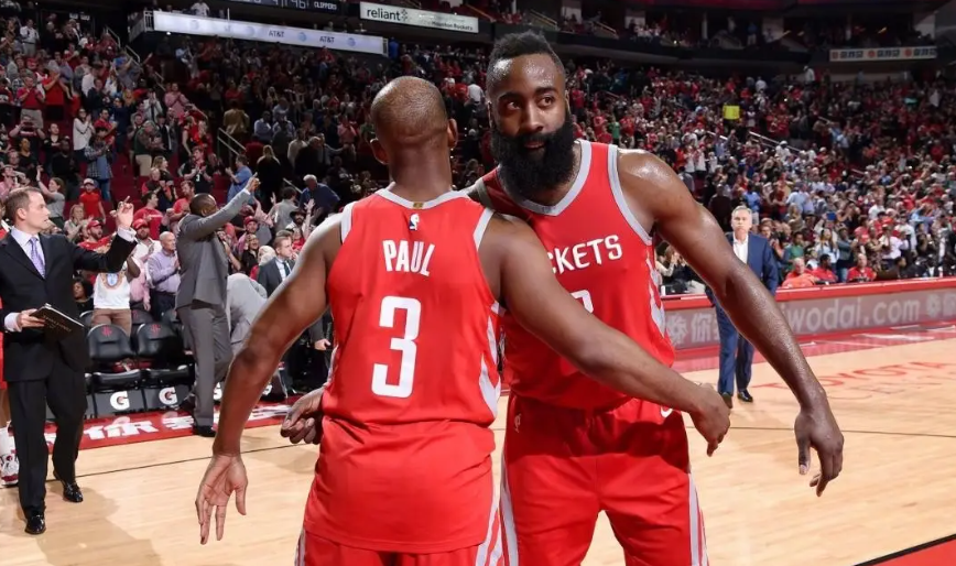万万没想到，当年哈登与保罗竟然是NBA历史上常规赛胜率最高的组合！

在17-1