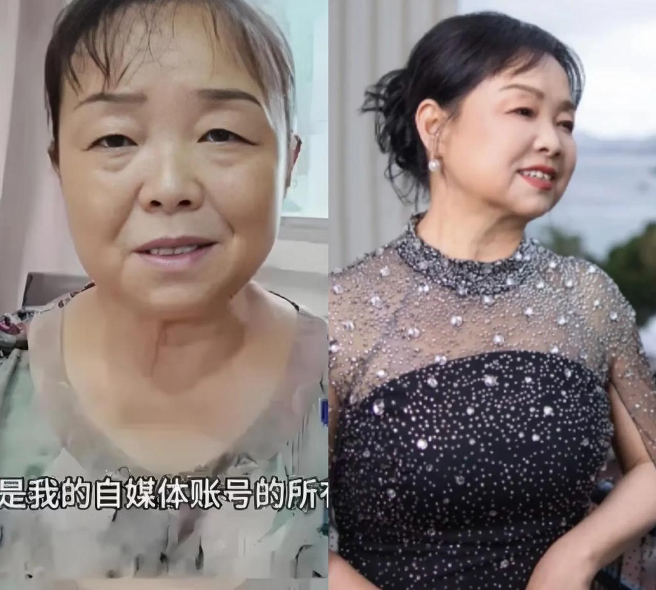 苏敏阿姨61岁走红毯，
给所有女人上了一课，
长相一般没问题，老公不贴心没问题，