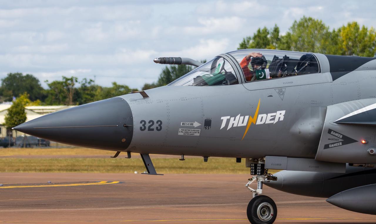 巴基斯坦空军的JF-17C Block III已抵达2025年英国皇家国际航空展