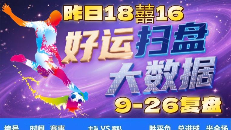 9月27日付费内容曝光【元宝足球计划】【五大联赛足球推荐】今日最新方案