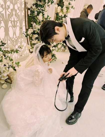 内娱现偶婚纱照来啦！太有氛围了