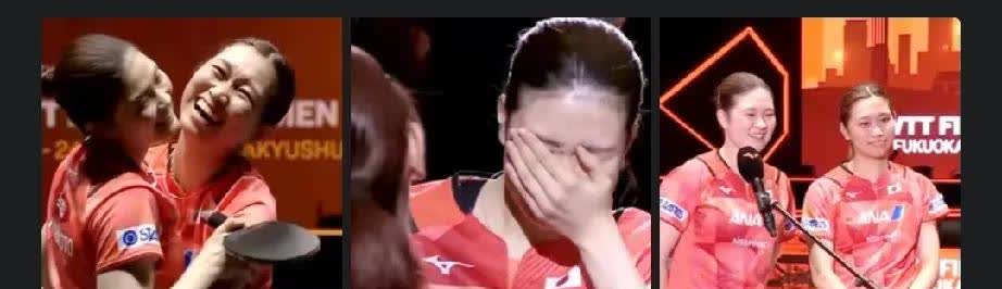 女队新生代的对手突然之间就崛起了。一个张本美和年龄才17就有点让我们头疼，现在又