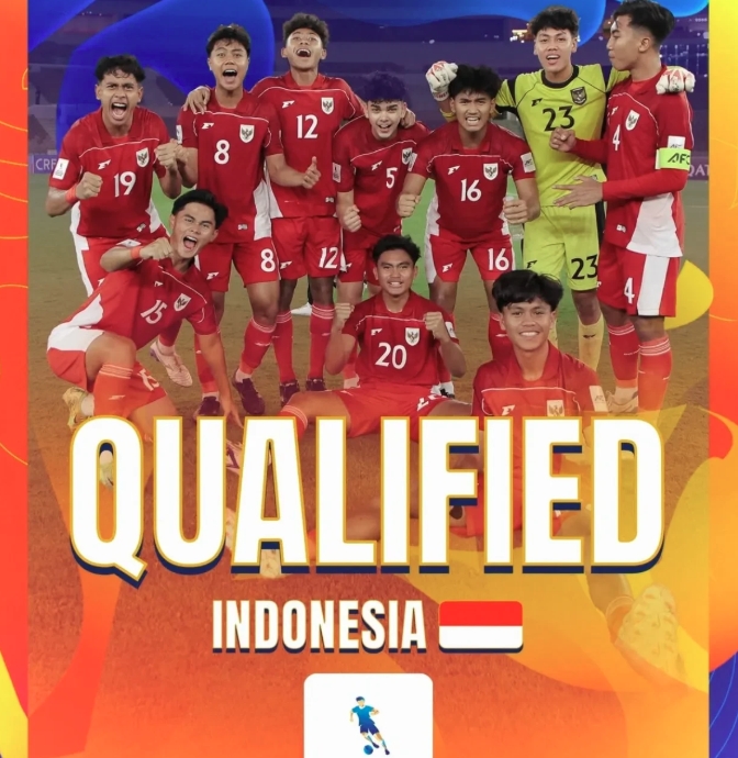 U17亚洲杯，印尼两连胜提前出线，国足两连败提前回家