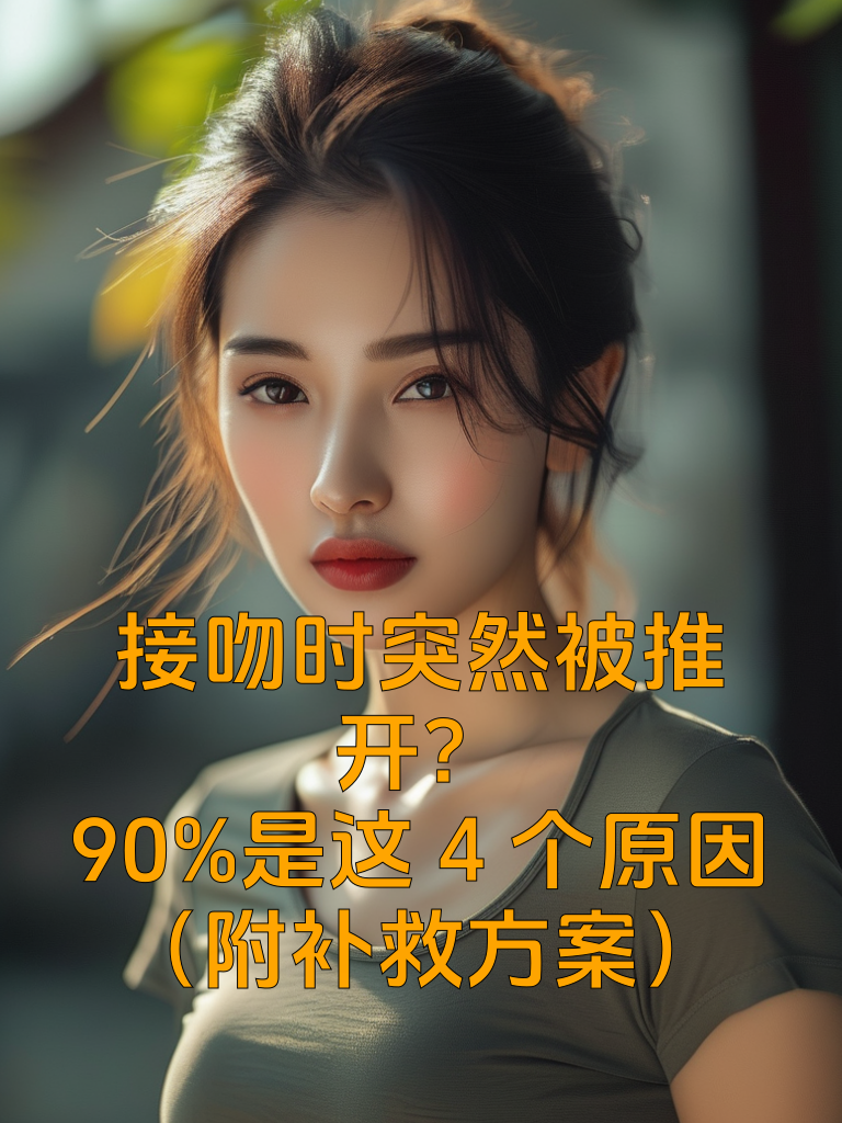 接吻时突然被推开？90%是这4个原因（附补救方案）