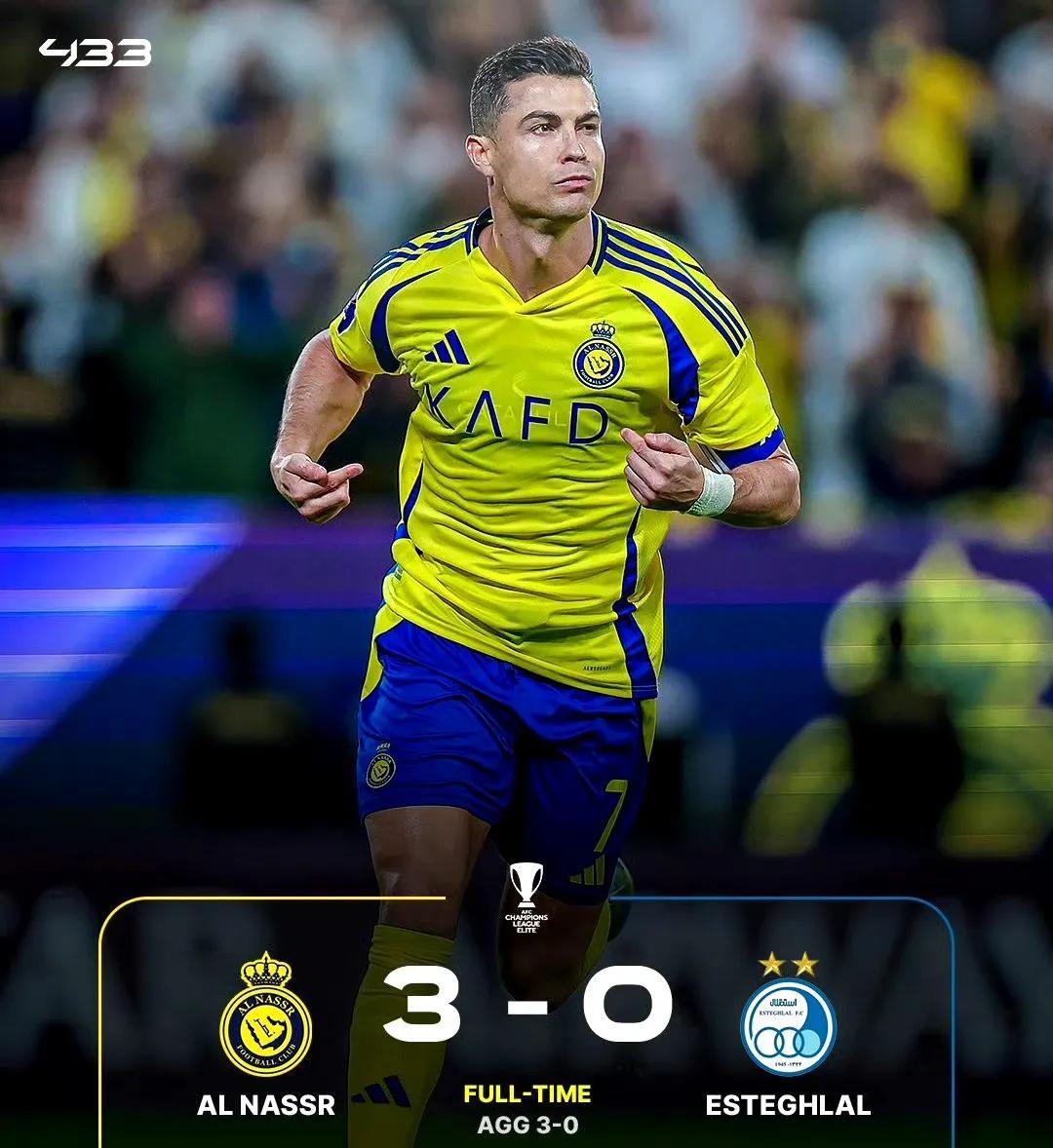 罗哥又要到饭了，就这样一点点完成1000球。
凭借打入的一粒点球，C罗进球数来到