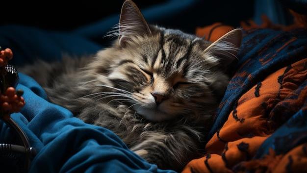 猫咪陪睡一整晚的秘密，难道只是为了取暖吗？真相暖到心坎里！