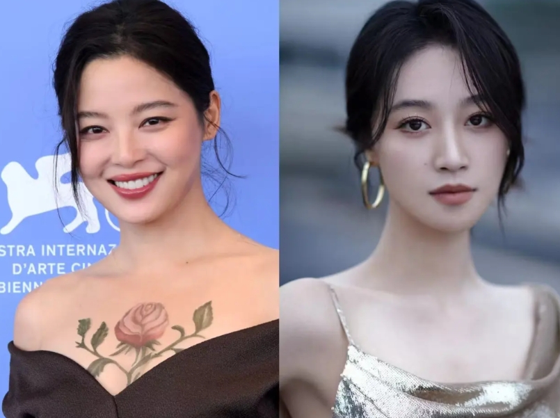 你们发现没，辛芷蕾和蓝盈莹有一个共同点，不是都漂亮，演技不错，而是她们俩都属于有
