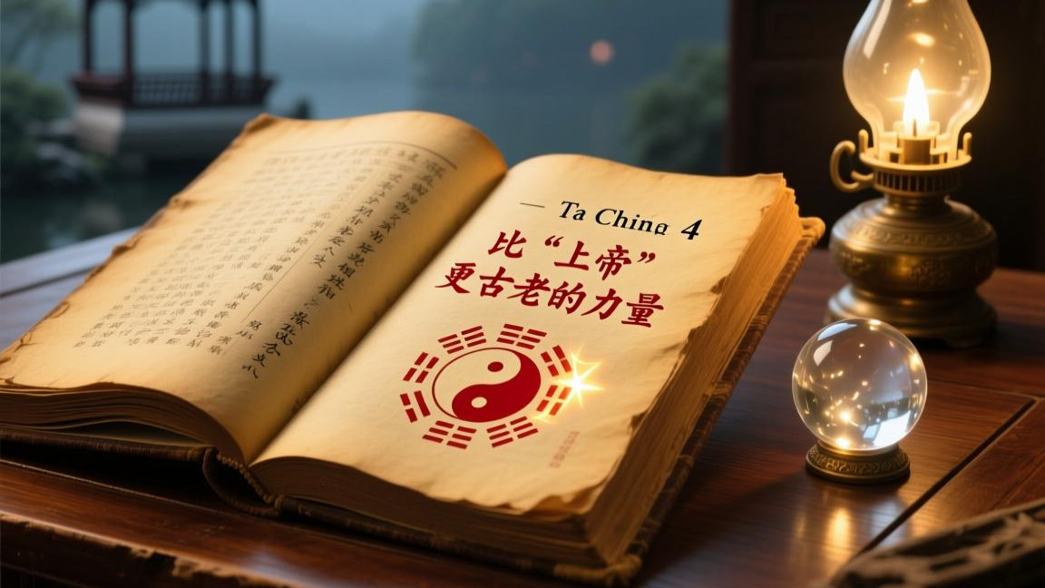 读懂《道德经》第四章：比“上帝”更古老的力量，藏着普通人破局的密码