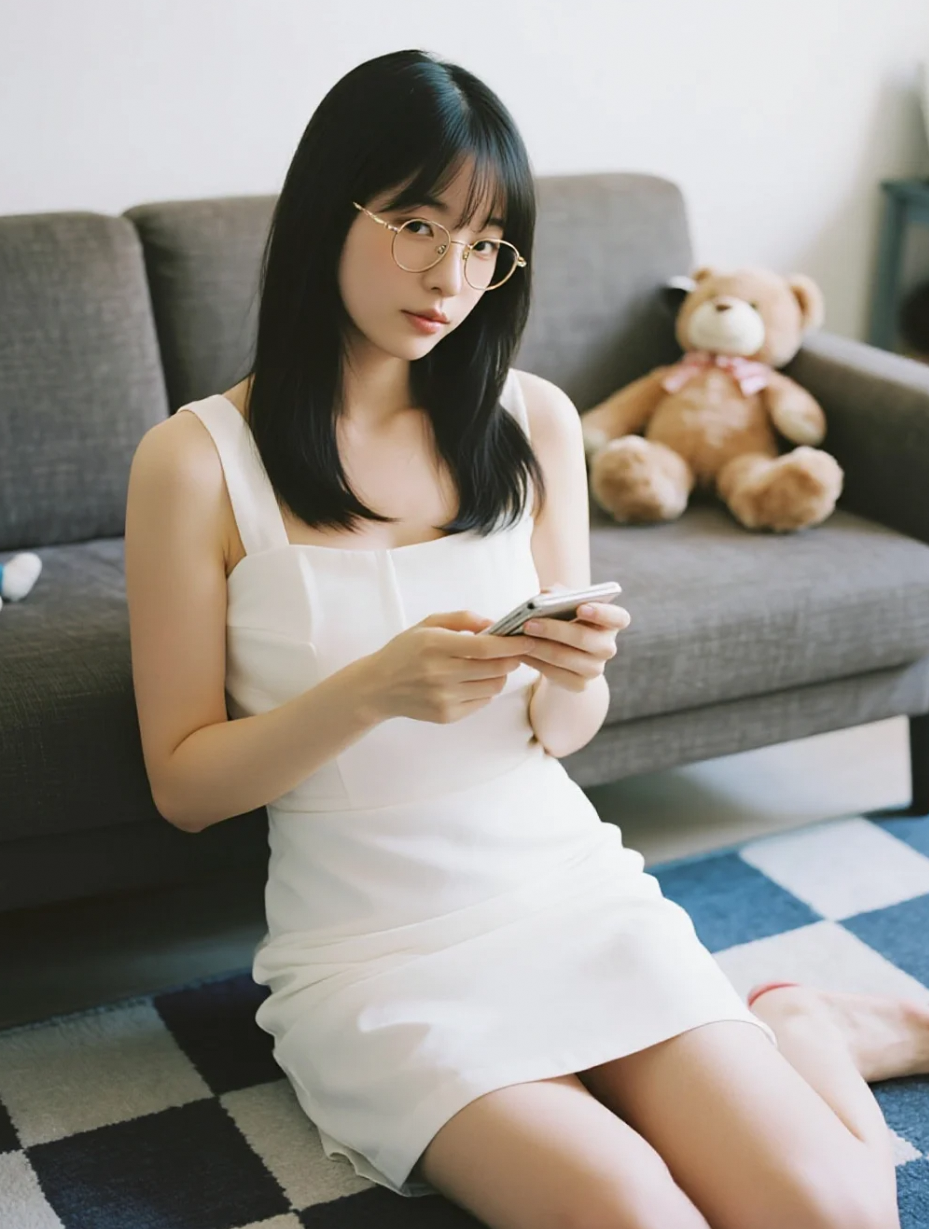 午后暖阳：沙发上的手机阅读时光，捕捉那份静谧清纯