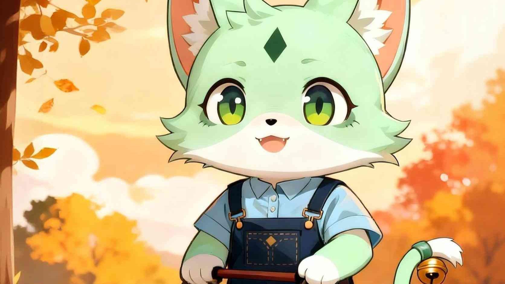 谁能不爱这只暖萌的小猫呀