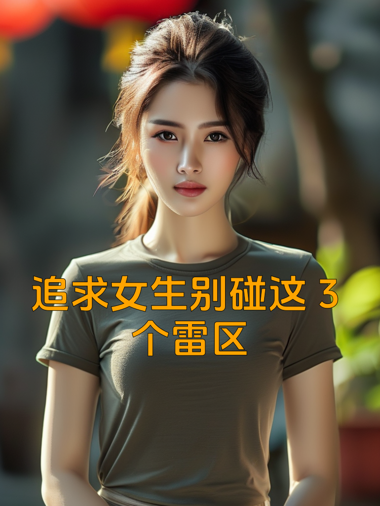 追求女生别碰这3个雷区
