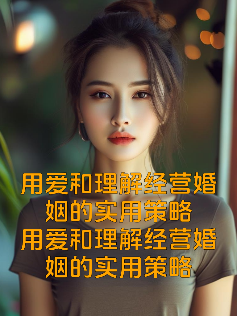 用爱和理解经营婚姻的实用策略
