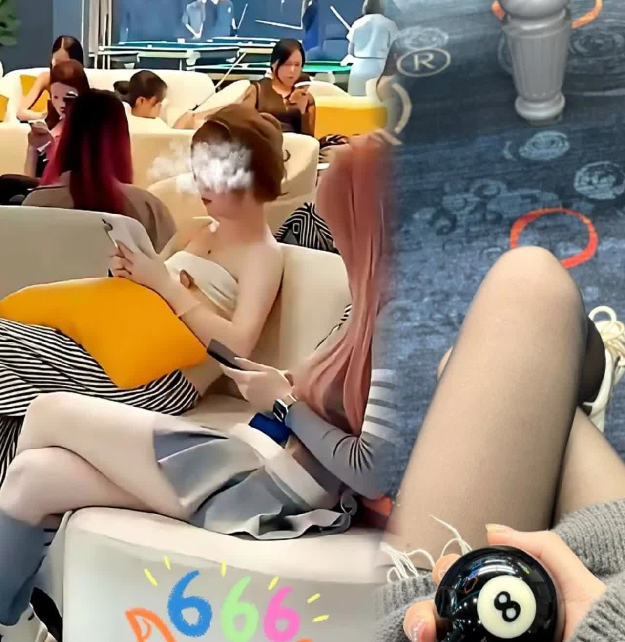 凌晨一点的台球厅亮得晃眼
穿制服的助教还站在球桌旁
按分钟掐着表收费——这哪