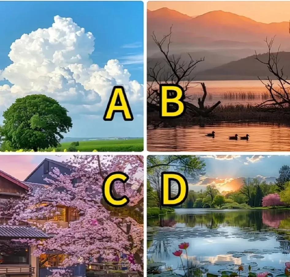 喜欢哪一处风景？测你下半生会有什么好运气。