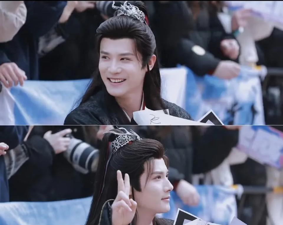 这么明媚的笑容，看来咱们的云崕国师很开心哦，所以…这部剧高低得整一个好的结局收场