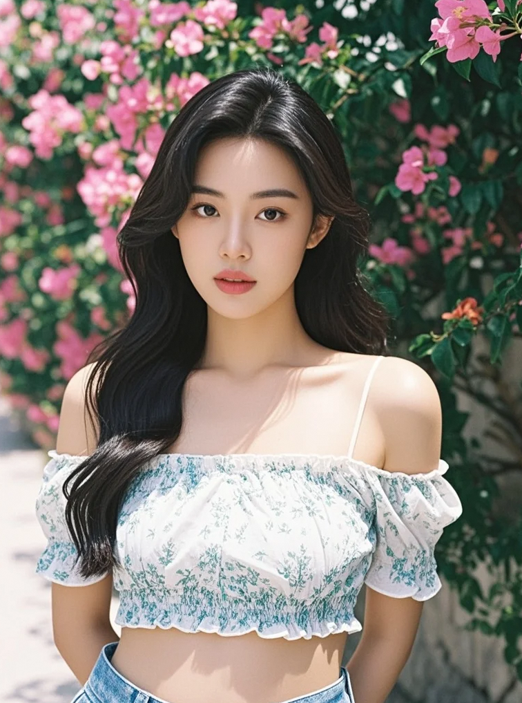 花影婆娑间，遇见最美的自己