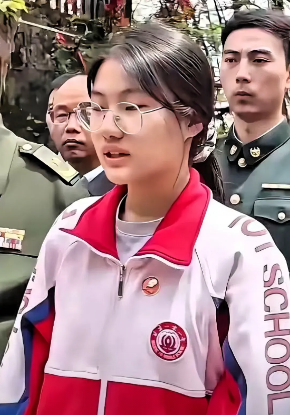 起初对小姑娘的校服没啥特别感觉，可仔细扒拉后，天呐，被这101校服背后的北京10