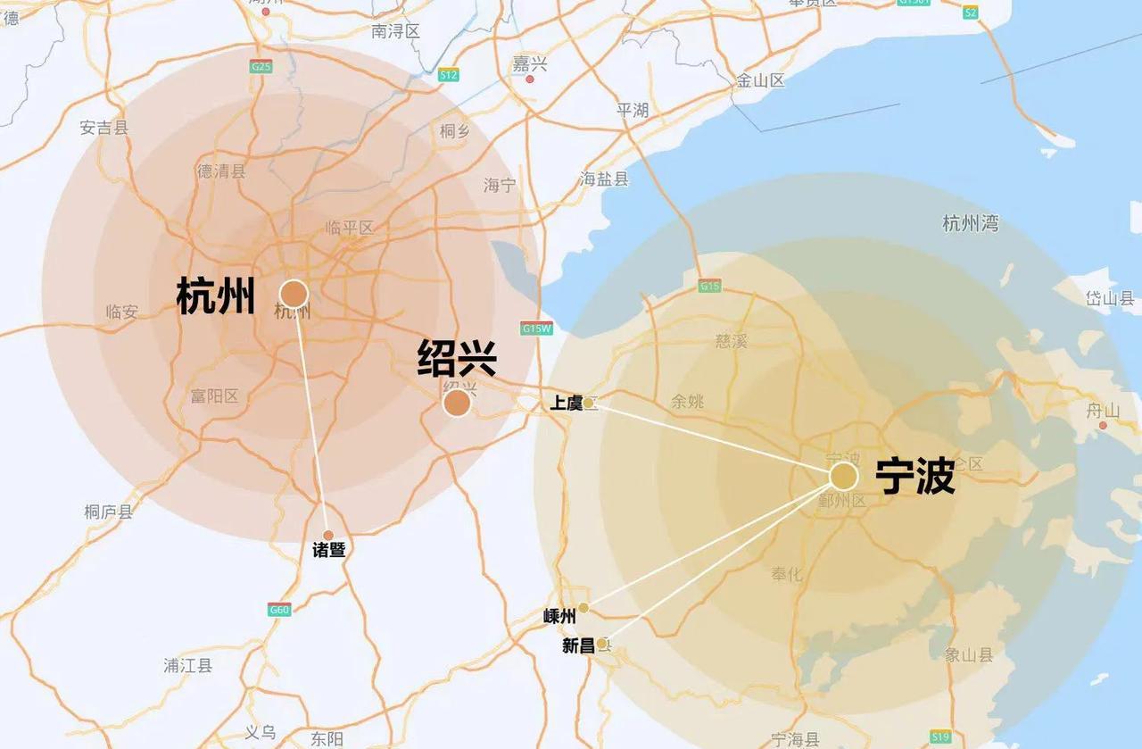 网上甚至有人说上虞比起绍兴可能更偏爱宁波，这是怎么原因？
笔者觉得上虞并不是不认