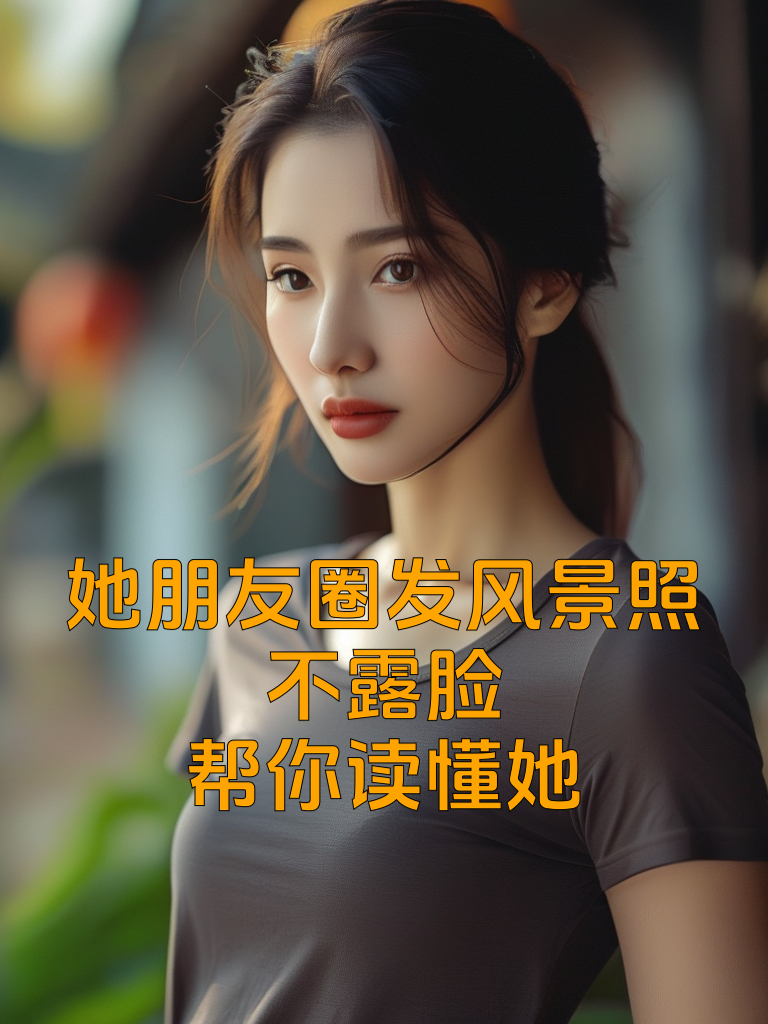 她朋友圈发风景照不露脸？帮你读懂她
