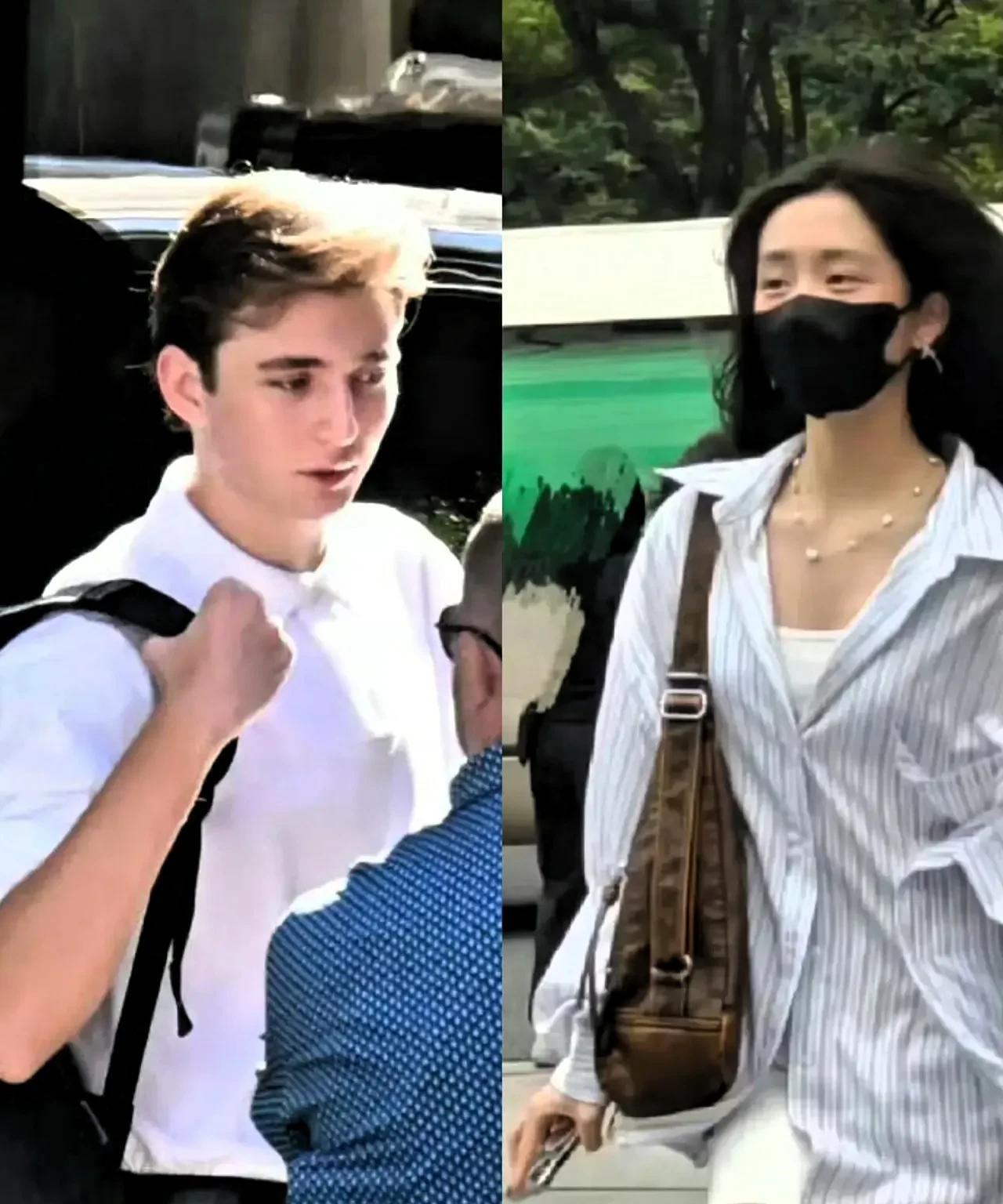 黄多多和巴伦·特朗普都被纽约大学录取了，也算是校友一辈的。
黄多多能有今天的发展