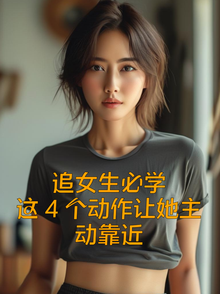 追女生必学：这4个动作让她主动靠近