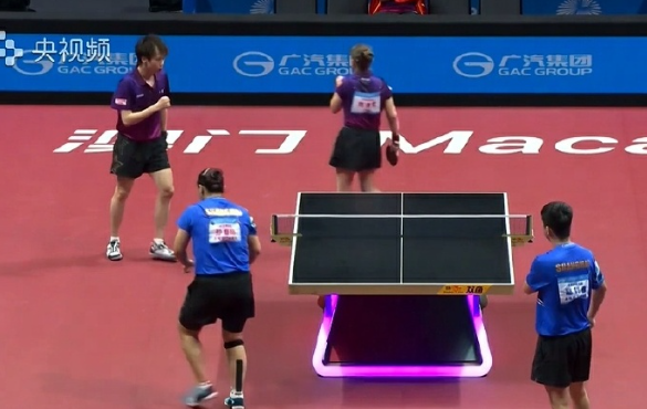 诗与远方进半决赛！全运会乒乓球混合双打1/4决赛，林高远/刘诗雯4-1战胜赵钊彦