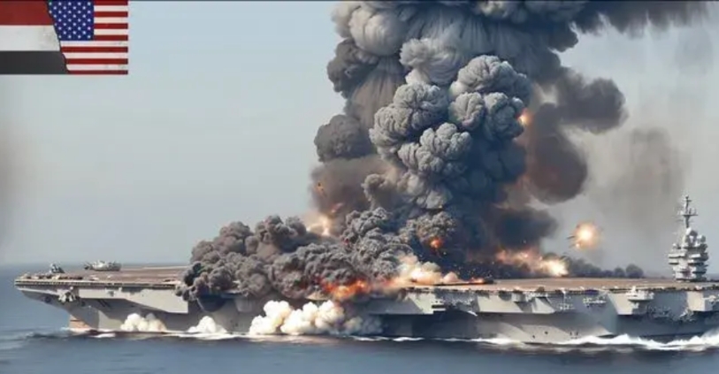 胡塞武装再次袭击美国航母，其实这是俄罗斯和伊朗在向美国展示筹码，隐性开价。美国想