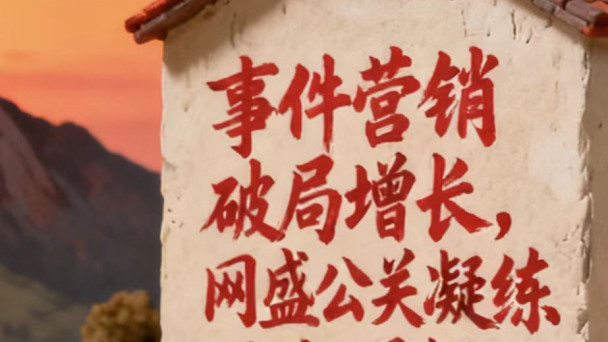 事件营销公司破局增长五大逻辑，网盛公关15年500客户