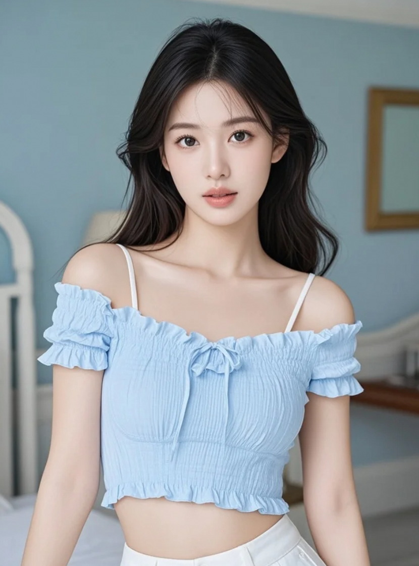 这样干净又甜美的女生，你喜欢吗？