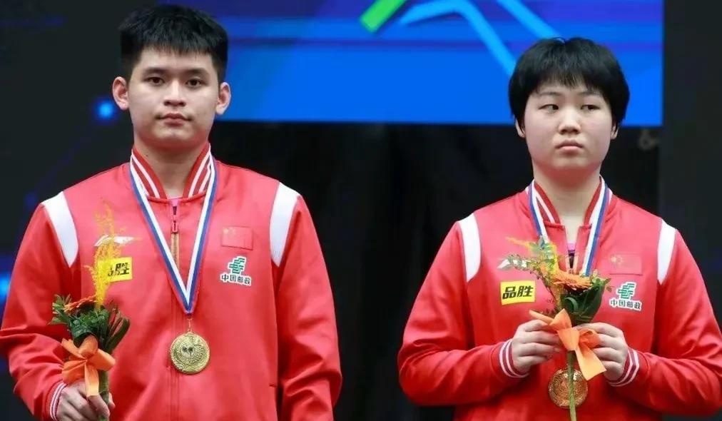多哈世乒赛，5个“头号种子”正式确定
3，混双头号种子—林诗栋/蒯曼
4，男双头