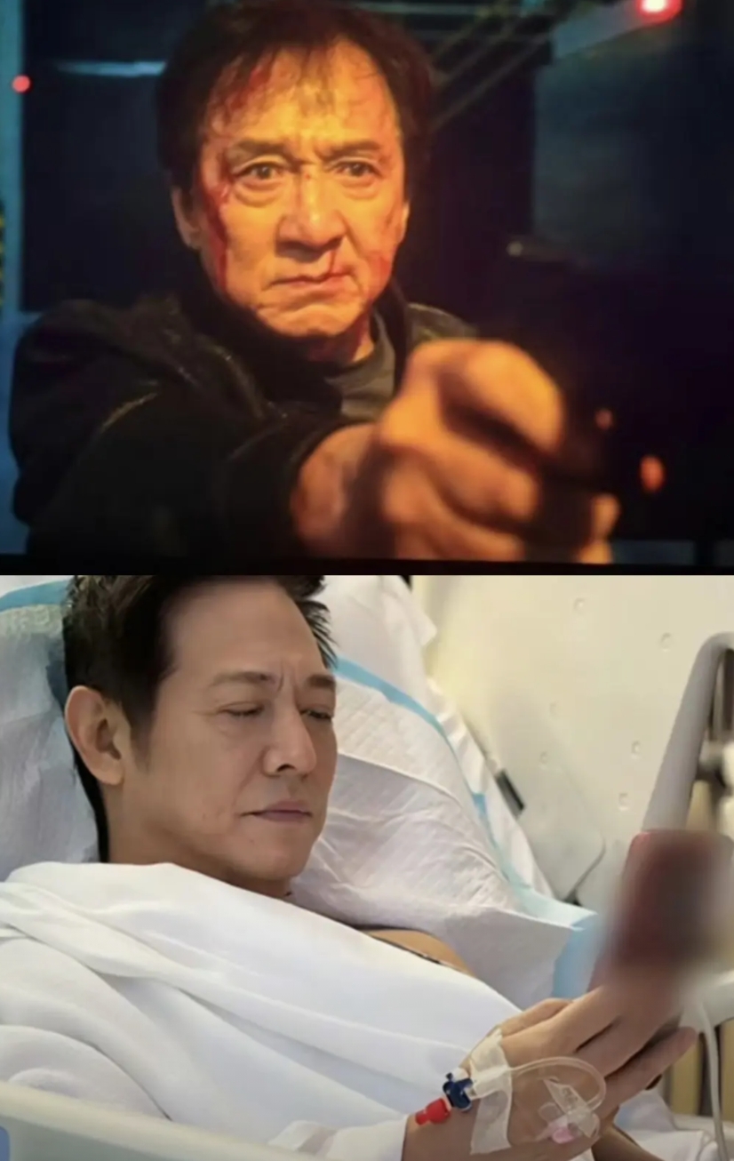 想不通，成龙也是打星，比李连杰还大9岁，他咋没透支身体能跟年轻人拍打戏，李连杰咋