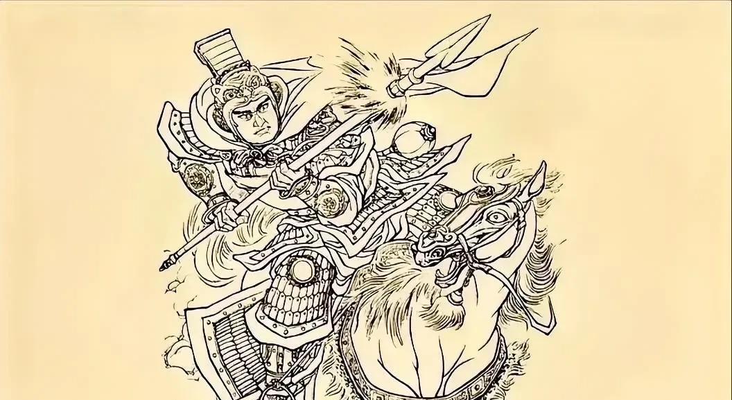 222年，马超病入膏肓。神志不清时，他那被韩遂杀死的母亲，被曹操杀死的父亲、惨死