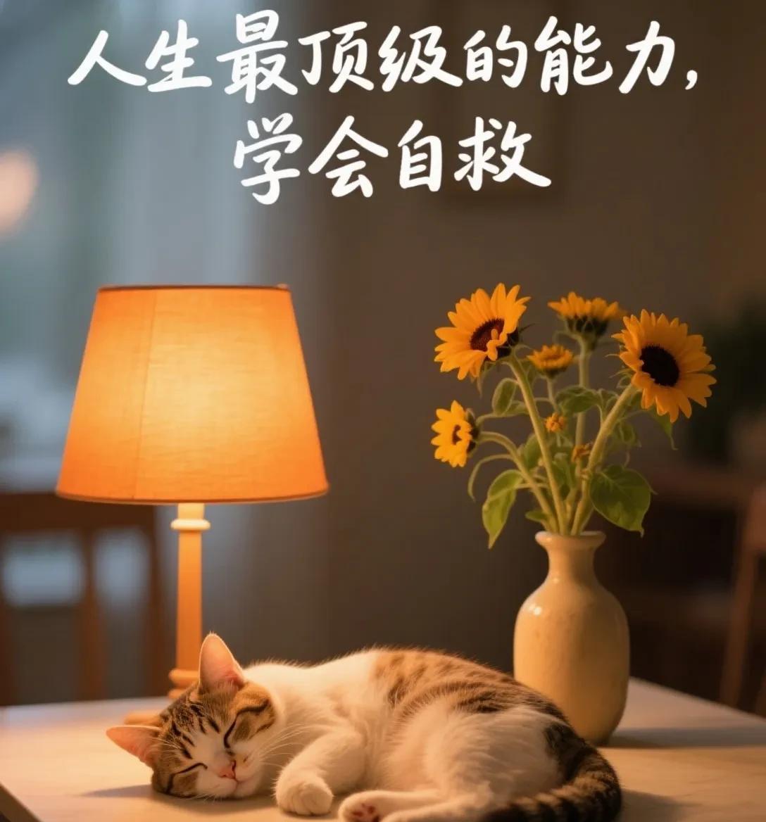 一个人的最顶级能力，自救
心理学说，一个人最顶级的能力，不是情商智商，也不是人脉