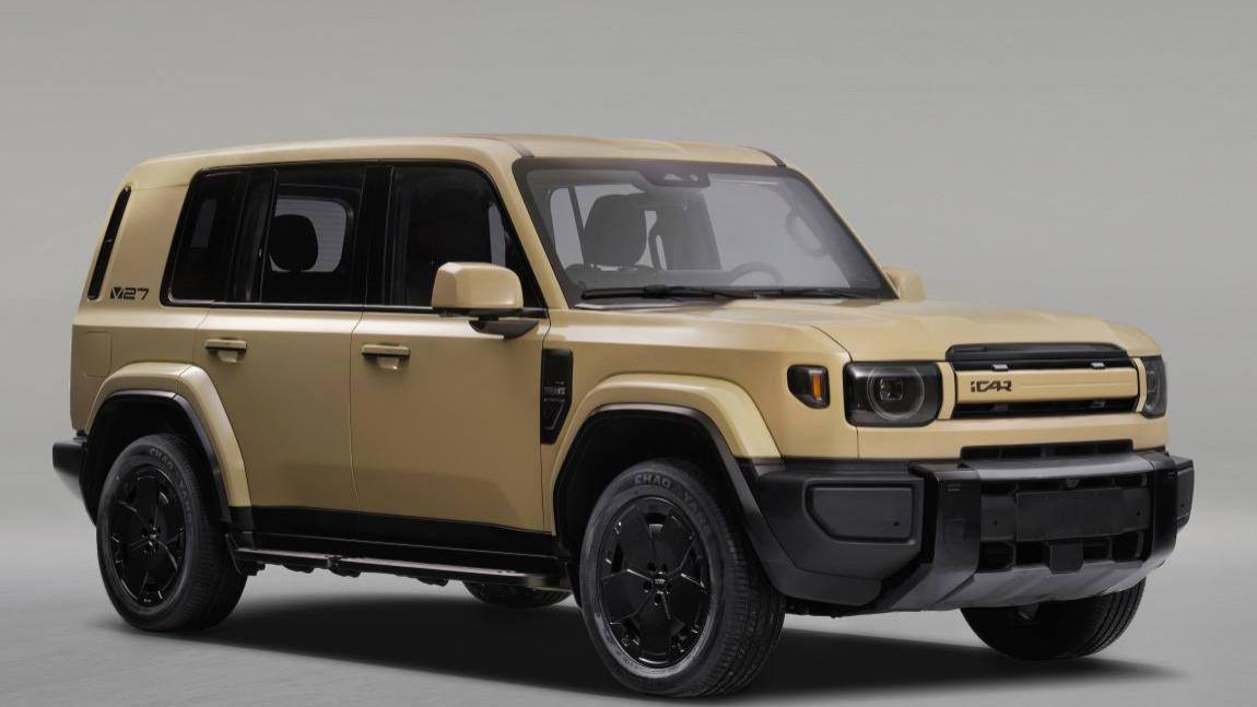 路虎卫士的平替版？iCAR V27来了，售价可能不到20万