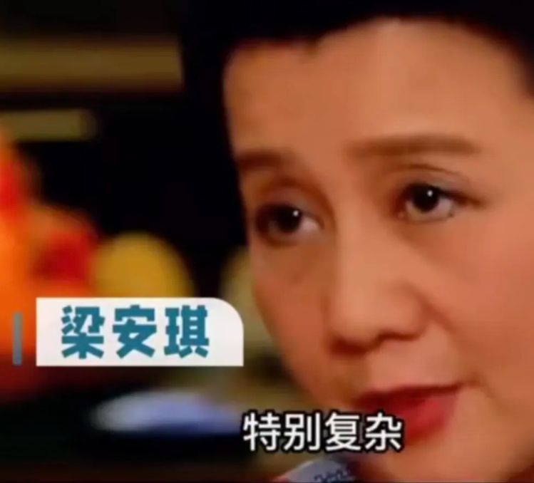 主持人：“豪门的生活难不难？”
梁安琪：“特别复杂，我做我的事情，你这家庭做你的