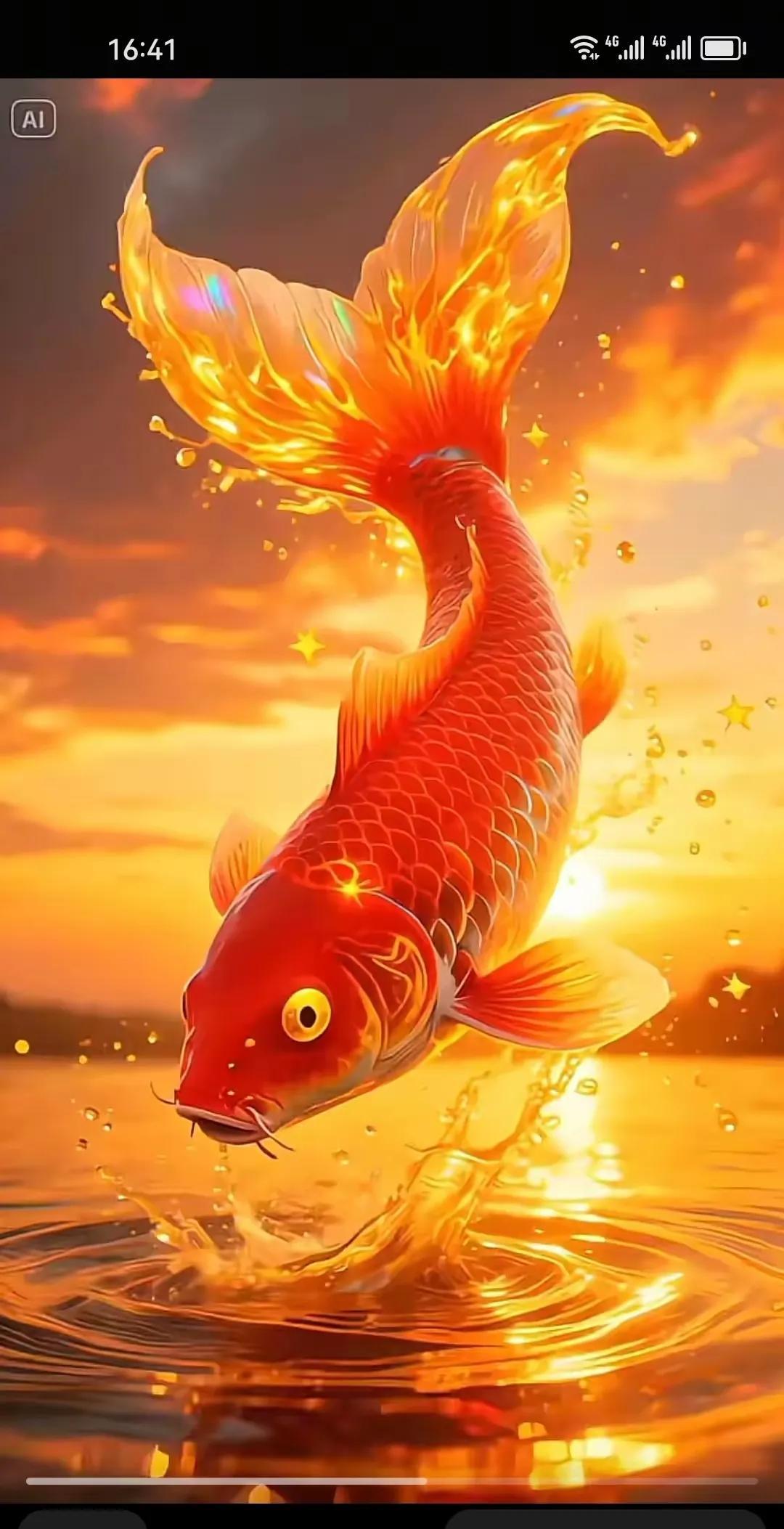 招财锦鲤，见者好运
鸿运当头，翻身暴富