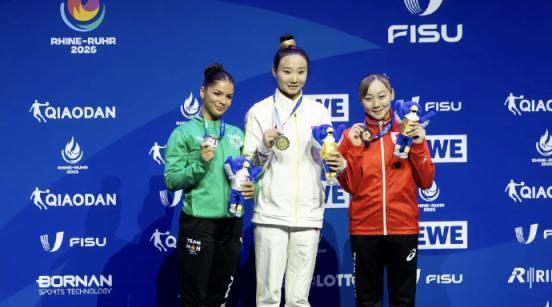 7.26，中国队狂揽五金！
大运会被打成了小型全运会！
杨凡予薇高低杠拿15分，