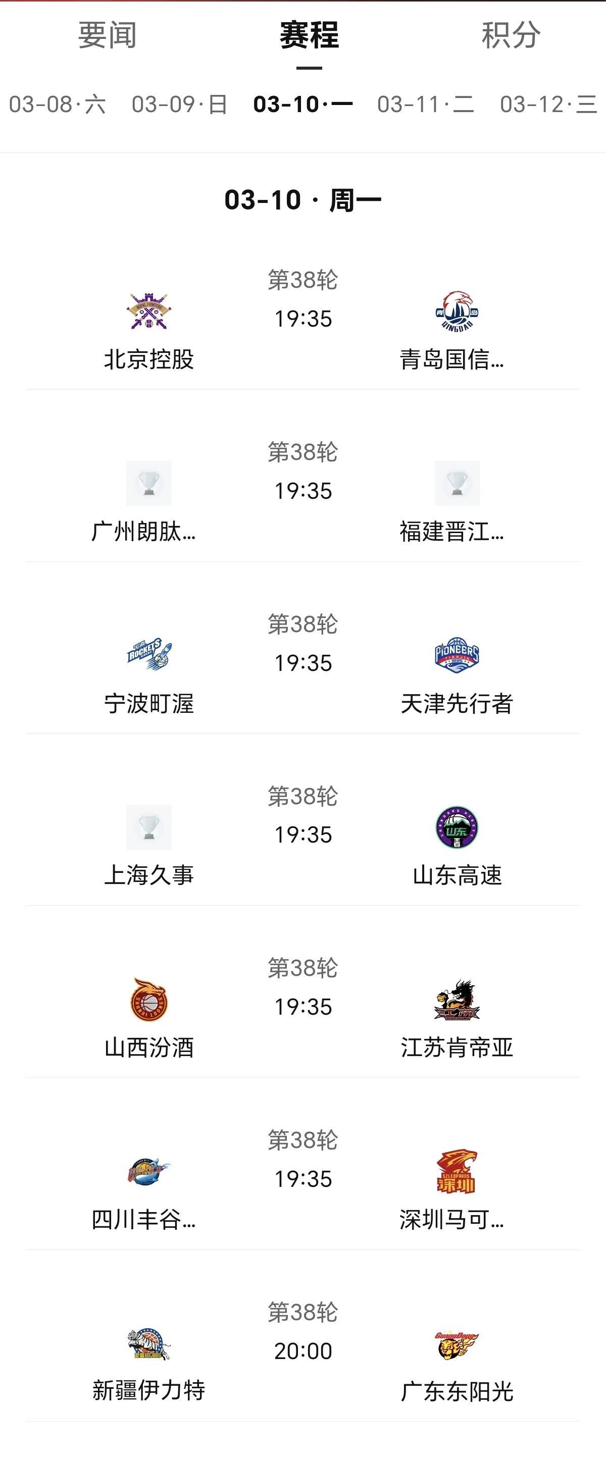 第一节比赛结束，广东队29-18领先 新疆队十一分。广东东阳光反客为主啊。
20