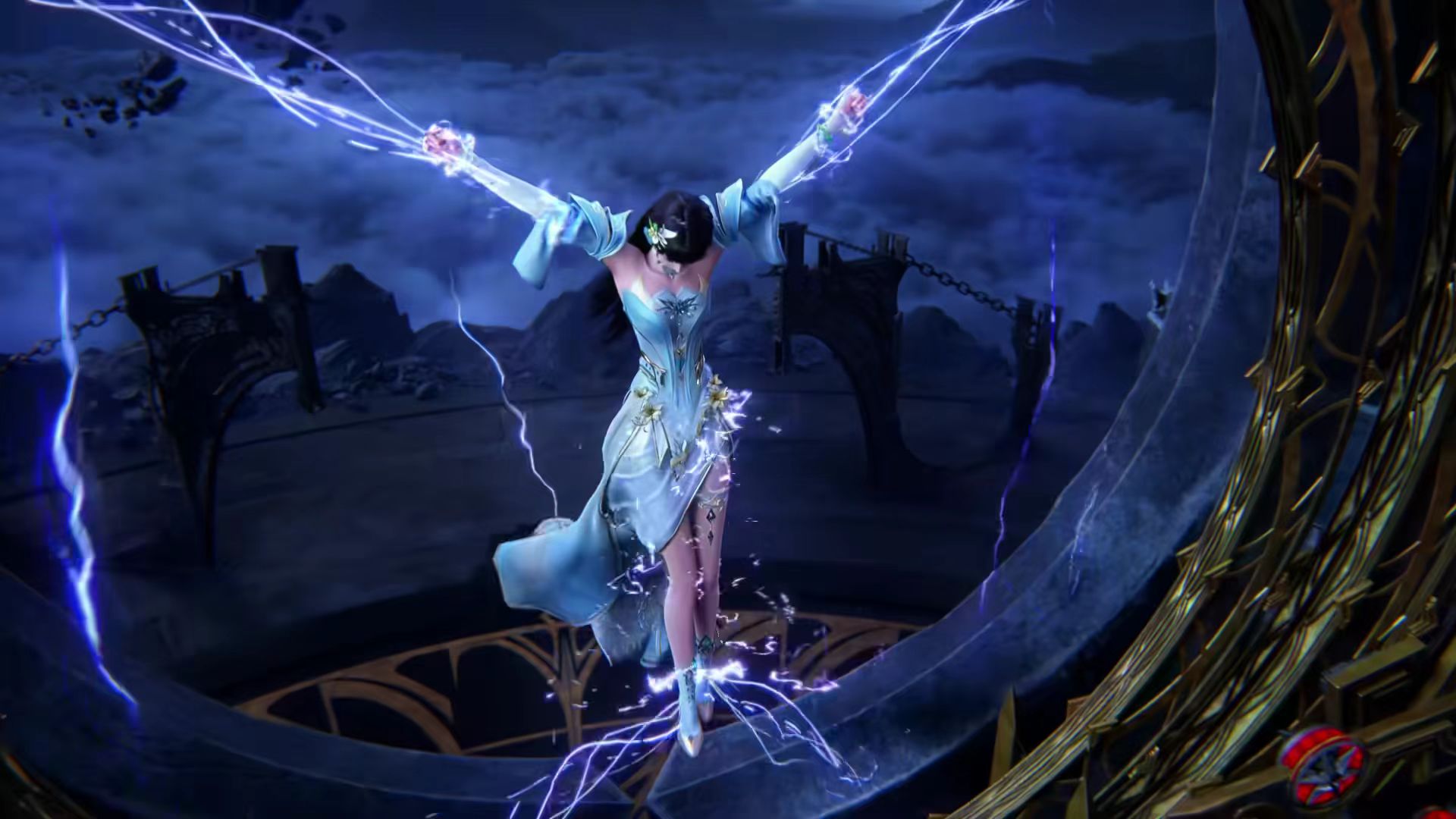 枫玲儿是个多宝女，送给男友司马仙好几个礼物，闪电魔神却奖励她