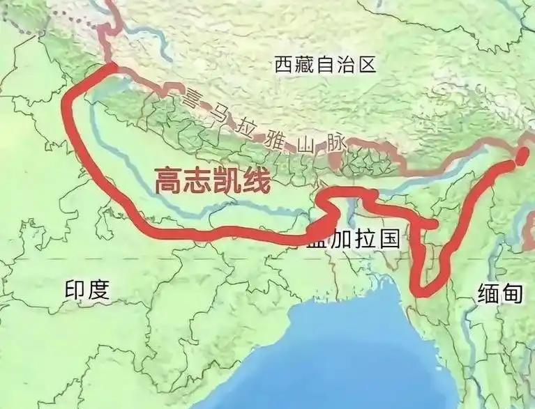 5亿人突然一夜归中国？印度被一条“高志凯线”逼入逻辑死角？
一条线，引爆了一场跨