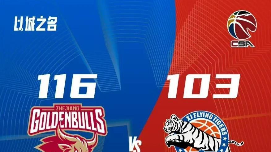 CBA积分榜！新疆负浙江，哈雷尔16+5，前四岌岌可危